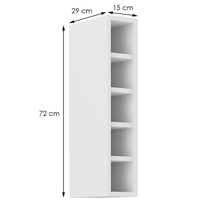 Kuchynská skrinka 15G-72 OTW biela