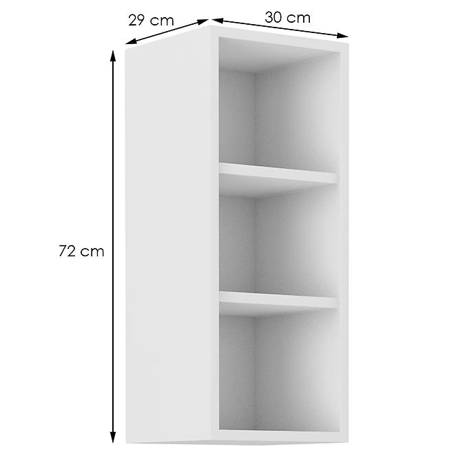 Kuchynská skrinka 30G-72 OTW biela