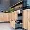 Kuchynská skrinka Bono W60/68 Slim Pl s digestorom strieborný D,5
