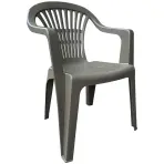 Plastová stolička Scilla taupe