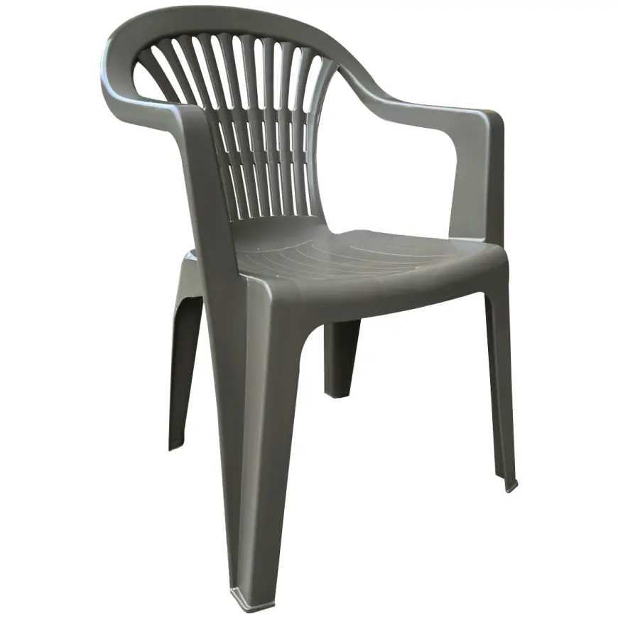 Plastová stolička Scilla taupe