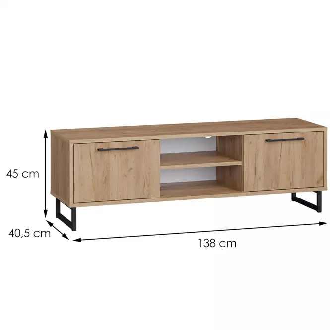 TV stolík Remius D.Craft Zlatý,3