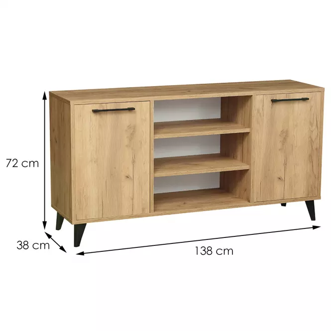 TV stolík Paris D.Craft Zlatý,2