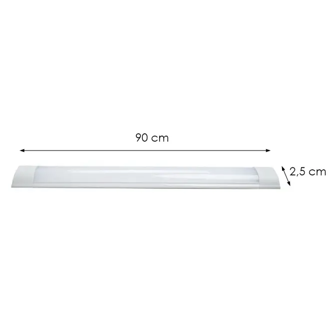 Lineárne svietidlo Batten 30W 4000K Milargo ML8021,4