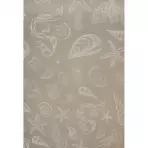 Záves s kolieskami basic mare šedý 8269