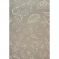 Záves s kolieskami basic mare šedý 8269