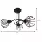 Lampa Livia 2847/Z-B-3 LW3,3