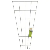Mriežka na popínavé rastliny 150 cm V-tvarovaná, antracit