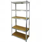 Kovový Regál STABIL175 II pozinkovaný 180x90x40cm – 5 políc/175kg