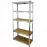 Kovový Regál STABIL175 II pozinkovaný 180x90x40cm – 5 políc/175kg