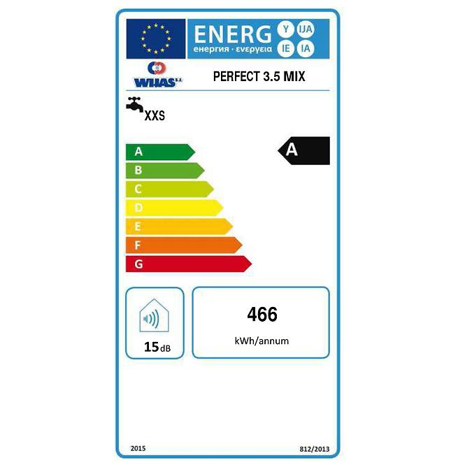 Elektrický ohrievač vody 3,5 kW Perfect 150 mm