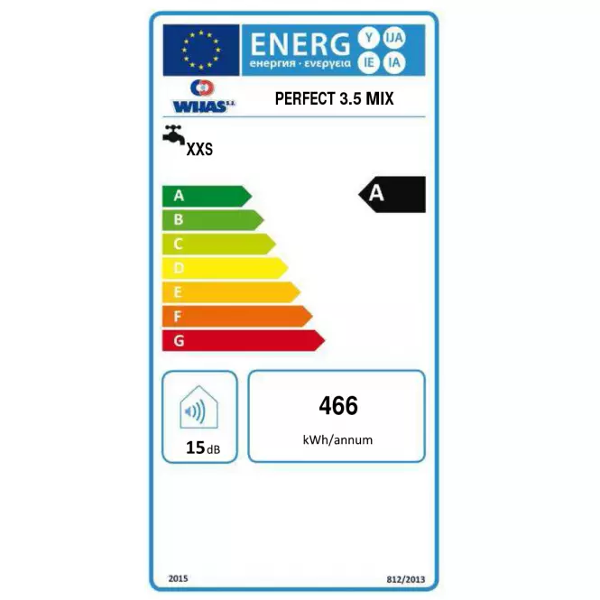 Elektrický ohrievač vody 3,5 kW Perfect 150 mm,4