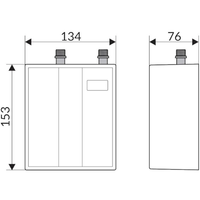 Tlakový elektrický ohrievač vody 4,5 kW Perfect