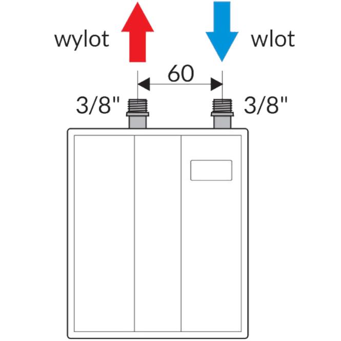 Tlakový elektrický ohrievač vody 4,5 kW Perfect