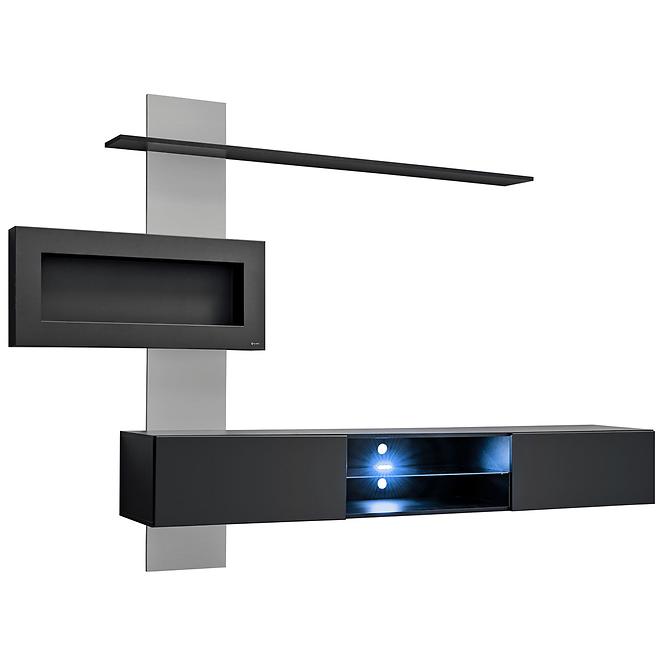 Obývacia stena Flame B + biokrb