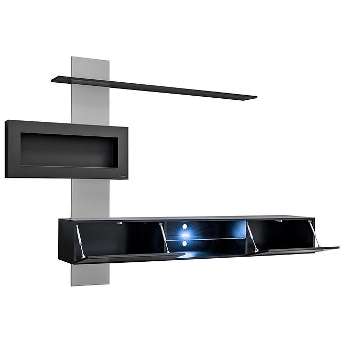 Obývacia stena Flame B + biokrb,4