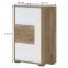 Komoda Stela Cpl1 lakovaná Tobacco Oak/Crystal White,2