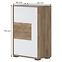 Komoda Stela Cpl1 lakovaná Tobacco Oak/Crystal White,2