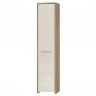Skriňa 1d Gala V1 lakovaná Pacific Walnut/Beige