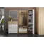 Skriňa 1d Gala V1 lakovaná Pacific Walnut/Beige,9