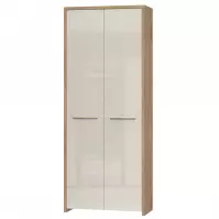 Skriňa 2d Gala V2 lakovaná Pacific Walnut/Beige