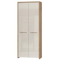 Skriňa 2d Gala V2 lakovaná Pacific Walnut/Beige