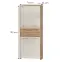 Skriňa 4d2s Gala V42 lakovaná Pacific Walnut/Beige,2