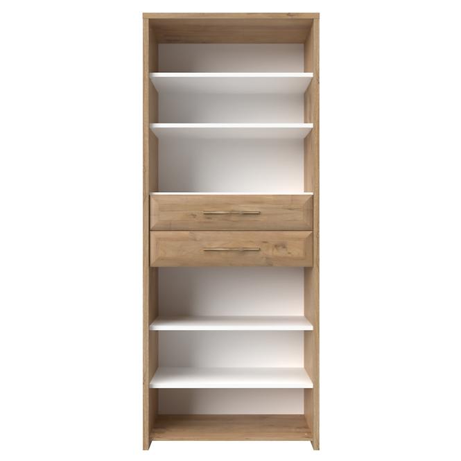 Skriňa 4d2s Gala V42 lakovaná Pacific Walnut/Beige