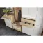 Skriňa 4d2s Gala V42 lakovaná Pacific Walnut/Beige,5