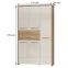 Skriňa 5d2s Gala V52 lakovaná Pacific Walnut/Beige,2