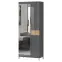 Skriňa 2d Onyx V2 lakovaná Pacific Walnut/Anthracite