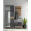Skriňa 2d Onyx V2 lakovaná Pacific Walnut/Anthracite,8
