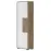 Skriňa 1d Stela V1 lakovaná Tobacco Oak/Crystal White
