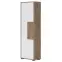 Skriňa 1d Stela V1 lakovaná Tobacco Oak/Crystal White