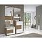 Skriňa 1d Stela V1 lakovaná Tobacco Oak/Crystal White,8