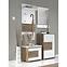 Skriňa 1d Stela V1 lakovaná Tobacco Oak/Crystal White,9