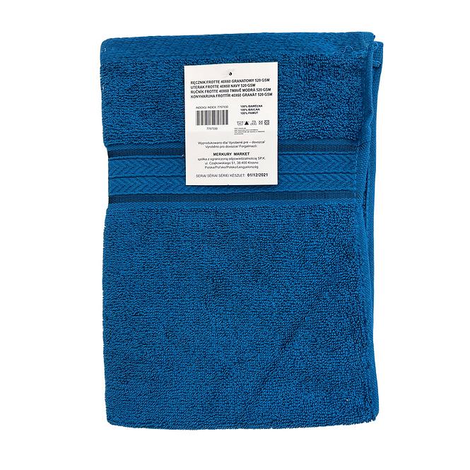 Uterák frotte 70x140 námornícka modrá