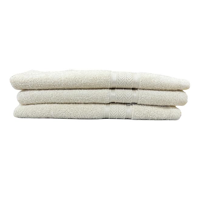 Uterák frotte 70x140 krémová,5