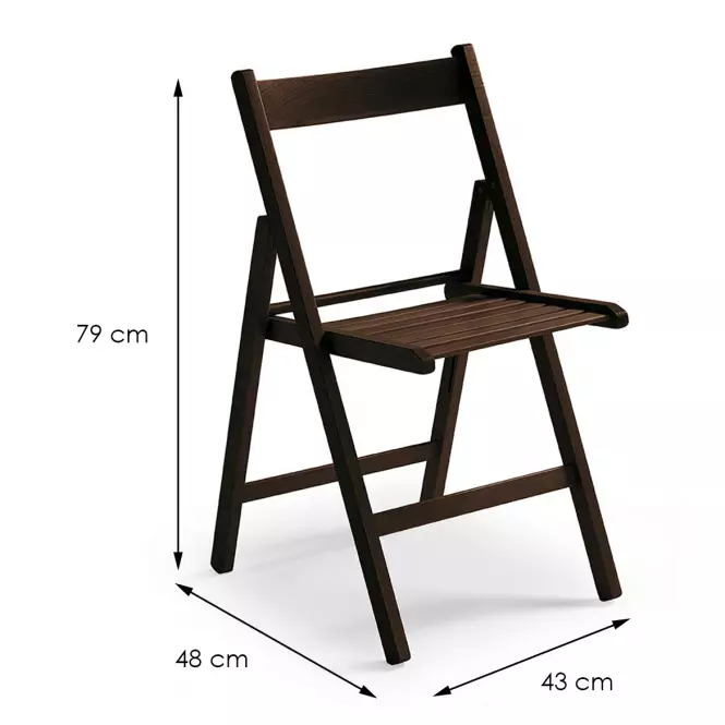 Stolička Libro 43x48x79 cm wenge,2