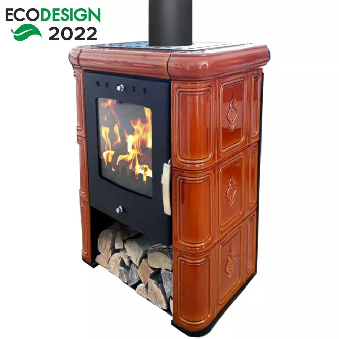 Krbové kachle Picobello II coffebrown 6 kW