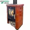 Krbové kachle Picobello II coffebrown 6 kW