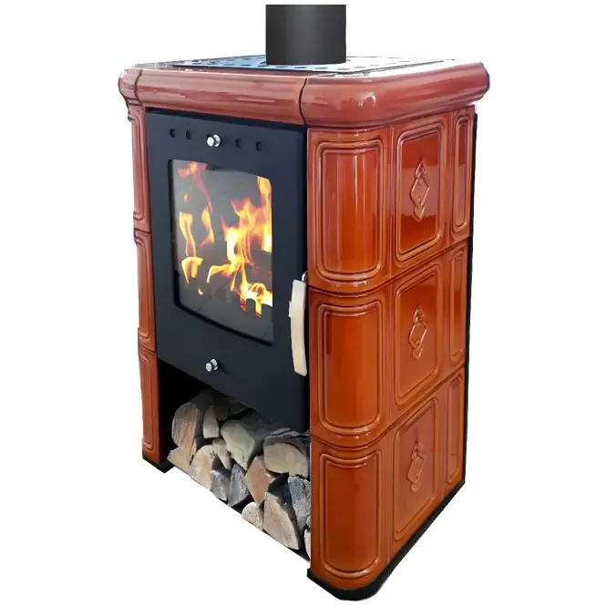 Krbové kachle Picobello II coffebrown 6 kW