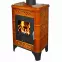 Krbové kachle Belluno II goldbrown 6kw,2