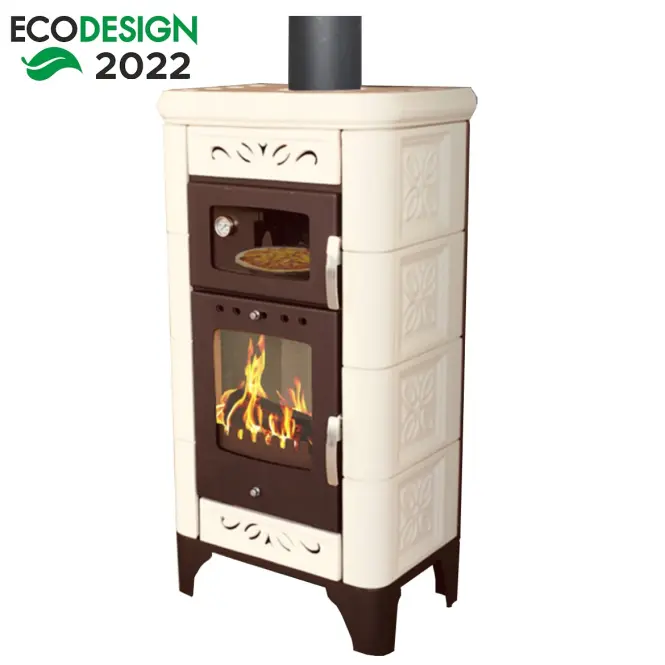 Krbové kachle Bologna II drab 6 kW