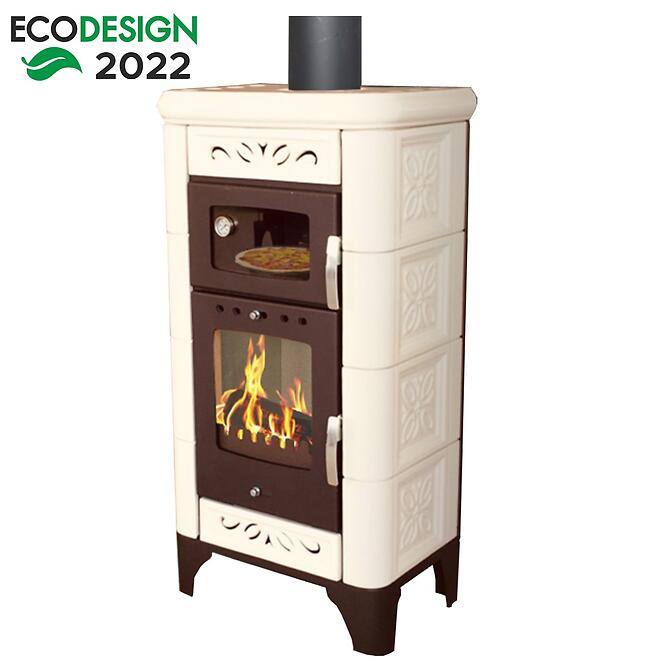 Krbové kachle Bologna II drab 6 kW