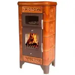 Krbové kachle Bologna II goldbrown 6 kW