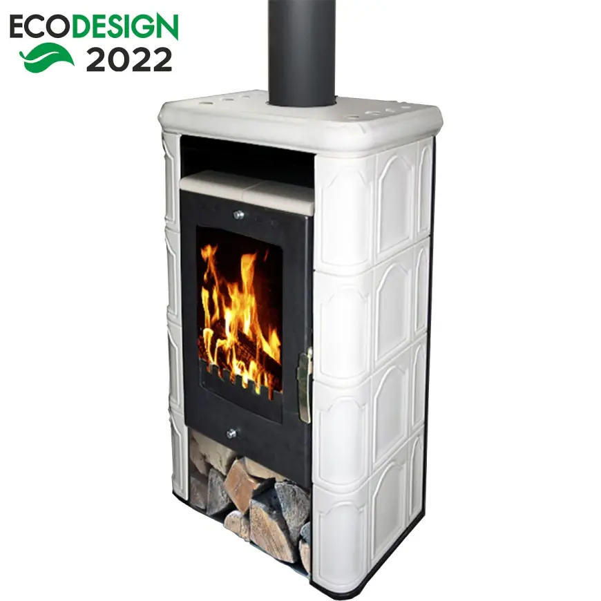 Krbové kachle Bergamo II drab 7 kW