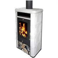 Krbové kachle Bergamo II drab 7 kW