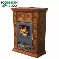 Krbové kachle Weimar II goldbrown 7 kw