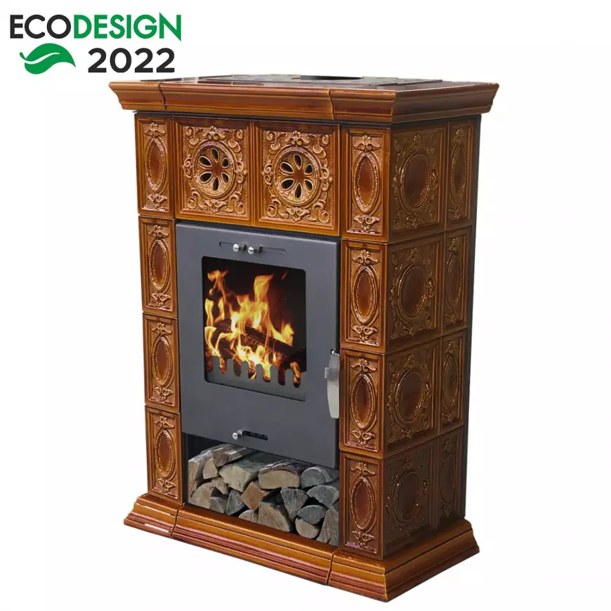 Krbové kachle Weimar II goldbrown 7 kW